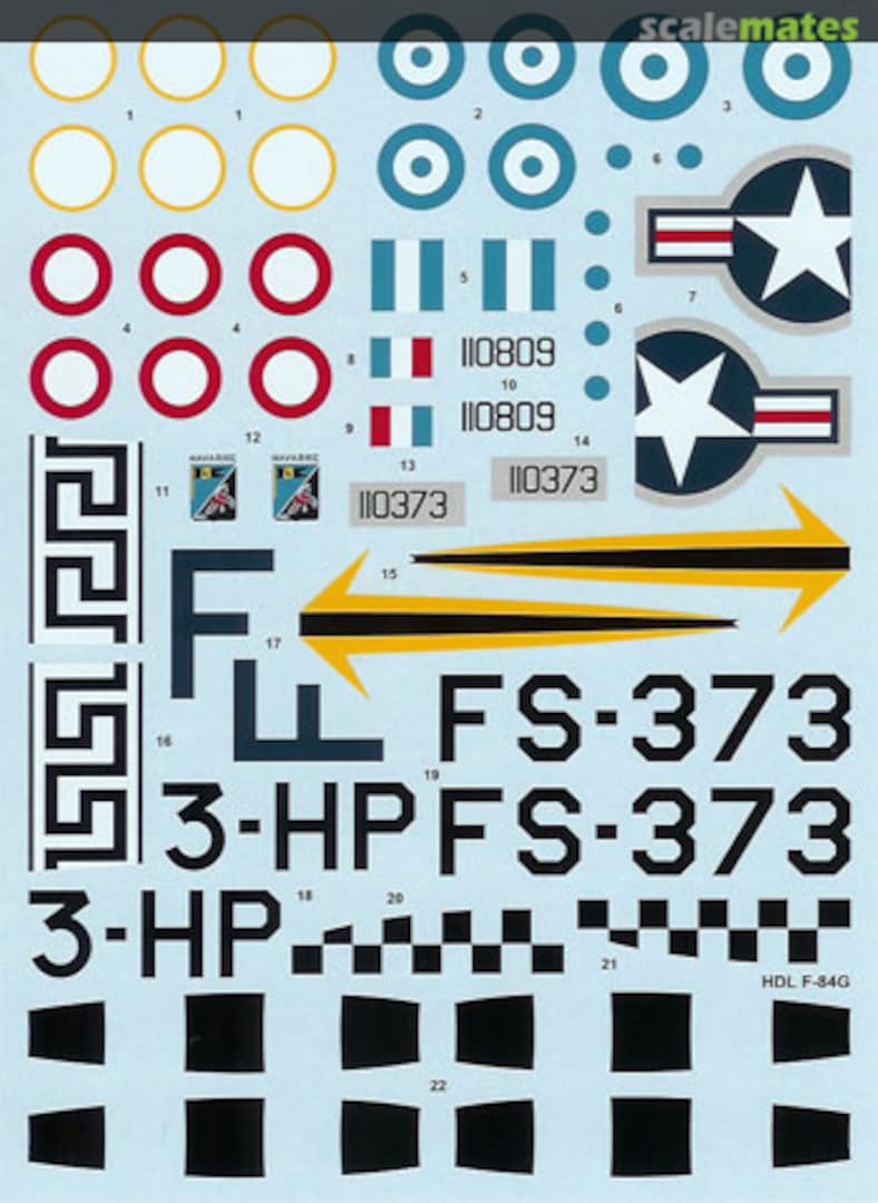 Boxart F-84G Thunderjets 48-019 Hi-Decal Line Boxart F-84G Thunderjets 48-019 Hi-Decal Line