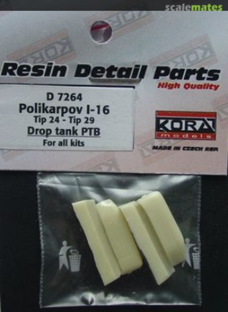 Boxart Polikarpov I-16 Tip 24 - Tip 29 D7264 Kora Models Boxart Polikarpov I-16 Tip 24 - Tip 29 D7264 Kora Models