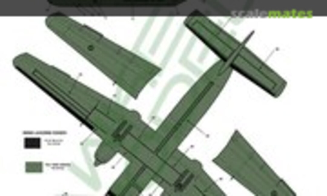 1:72 RAAF, DHC-4, 38 Sqn. Overall green with black markings (Hawkeye Models AAF-069) AAF-069