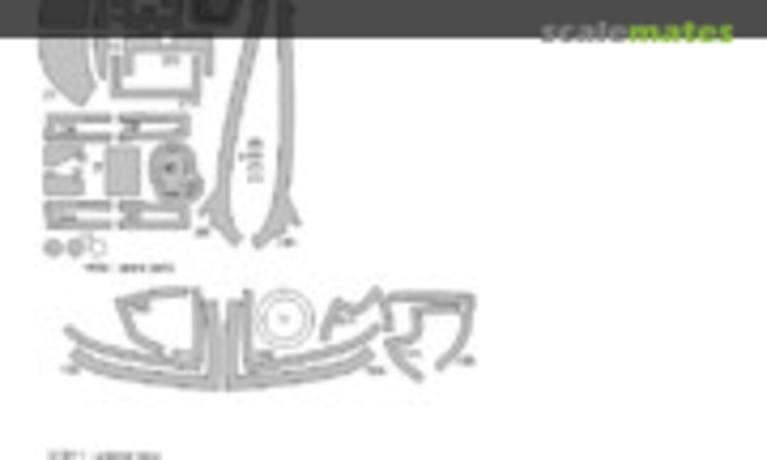 1:48 DB-26B/C EXPERT kabuki masks (New Ware NWAM0923) NWAM0923