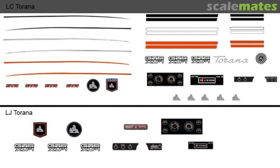 Boxart Holden Torana LC/LJ Decal Set DDAAC005 DDA Boxart Holden Torana LC/LJ Decal Set DDAAC005 DDA
