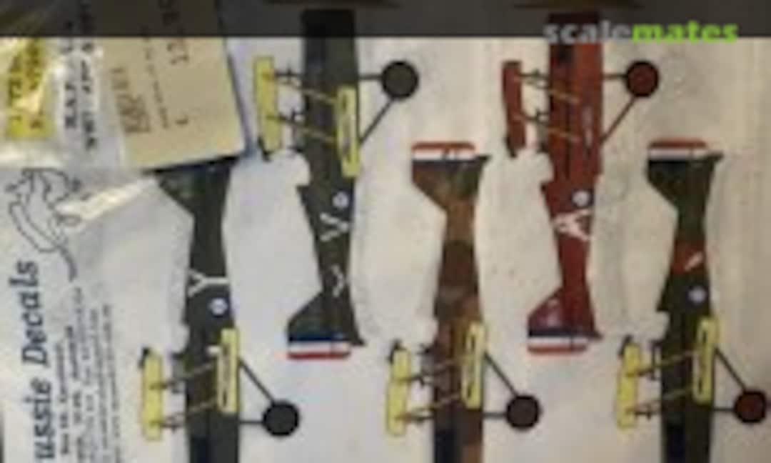 1:72 R.A.F SE.5A WWI - AFC & RFC (Aussie Decals A72075) A72075