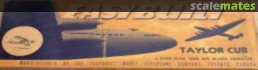 Boxart Taylor Cub Easy Built Model Aeroplane Co. Boxart Taylor Cub Easy Built Model Aeroplane Co.