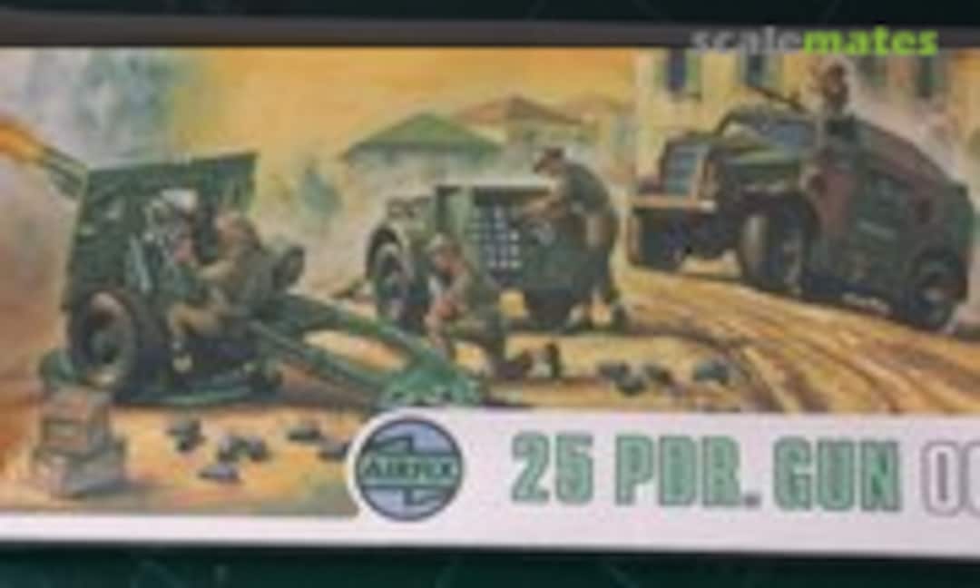 1:76 25 PDR. Gun and Quad (Airfix 01305-5)