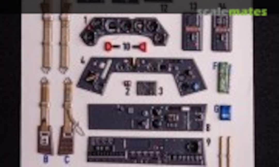 1:35 FW-190A-8 interior 3D decals (Kelik K35042) K35042