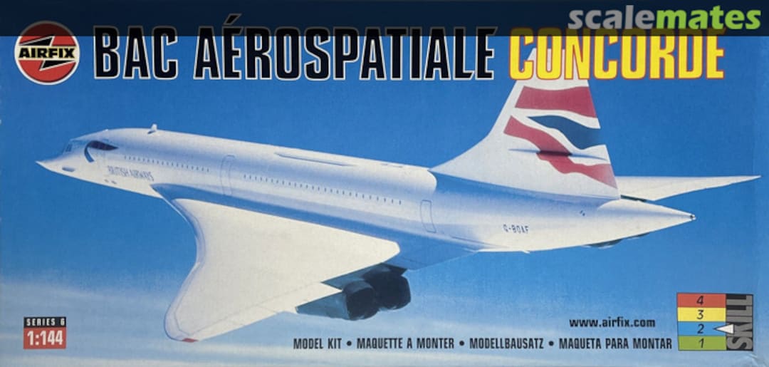 Boxart BAC/Aérospatiale Concorde 06182 Airfix Boxart BAC/Aérospatiale Concorde 06182 Airfix
