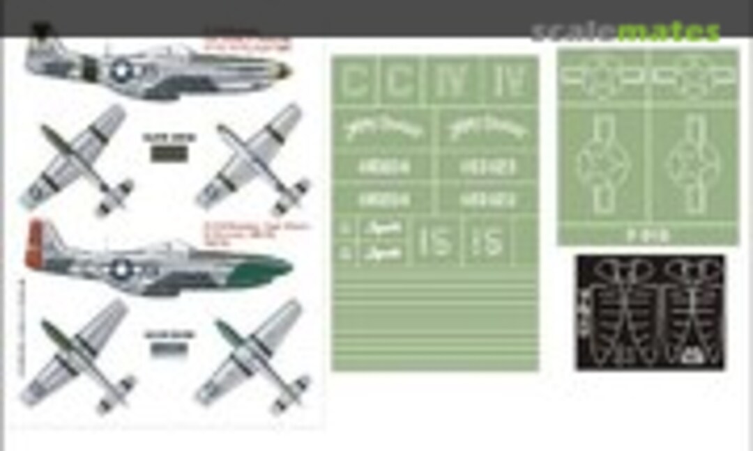 1:32 P-51D Mustang (Montex K32128) K32128