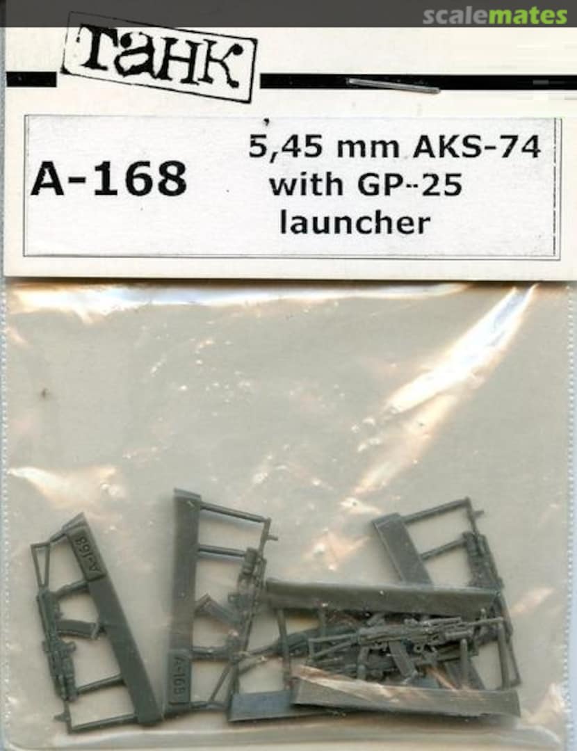 Boxart 5,45 mm AKS-74 with GP-25 Launcher TA168 Tank