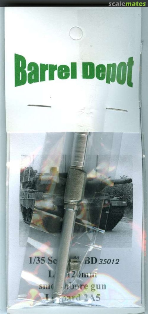 Boxart L44 120mm Smoothbore Gun for Leopard 2 A5 BD35012 Barrel Depot Boxart L44 120mm Smoothbore Gun for Leopard 2 A5 BD35012 Barrel Depot