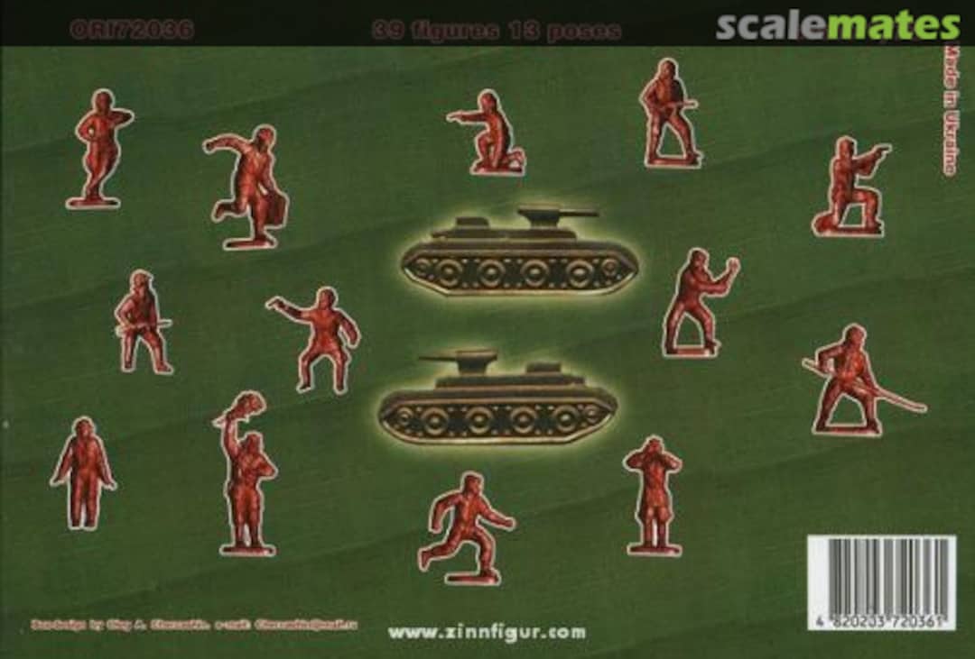 Contents Soviet Tankmen and Crew ORI 72036 Orion/Haron