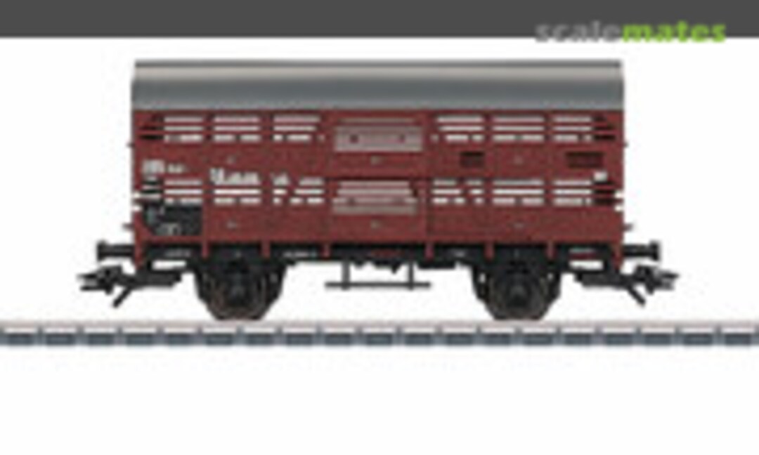 Livestock car with sheep &amp; chickens (Märklin 48881)