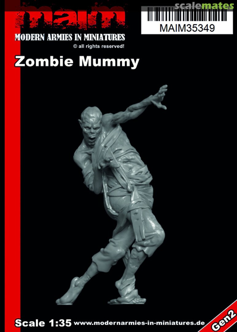 Boxart Zombie Mummy MAIM35349 MAiM Boxart Zombie Mummy MAIM35349 MAiM