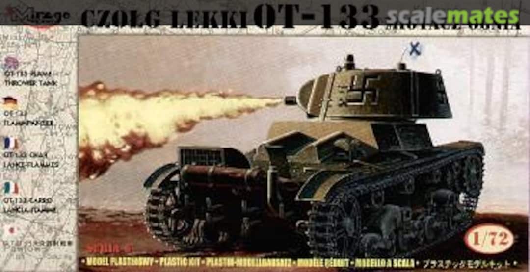 Boxart OT-133 FLAME THROWER TANK 72616 Mirage Hobby Boxart OT-133 FLAME THROWER TANK 72616 Mirage Hobby