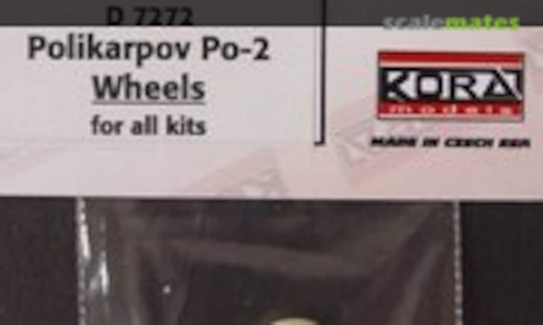 1:72 Polikarpov Po-2 wheels (Kora Models D7272) D7272