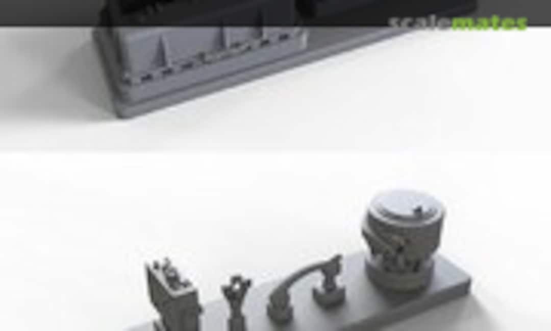 1:35 Phone Box for M46, 47, 48, M48A1 with Interior (Elefant Corporation 35089) 35089