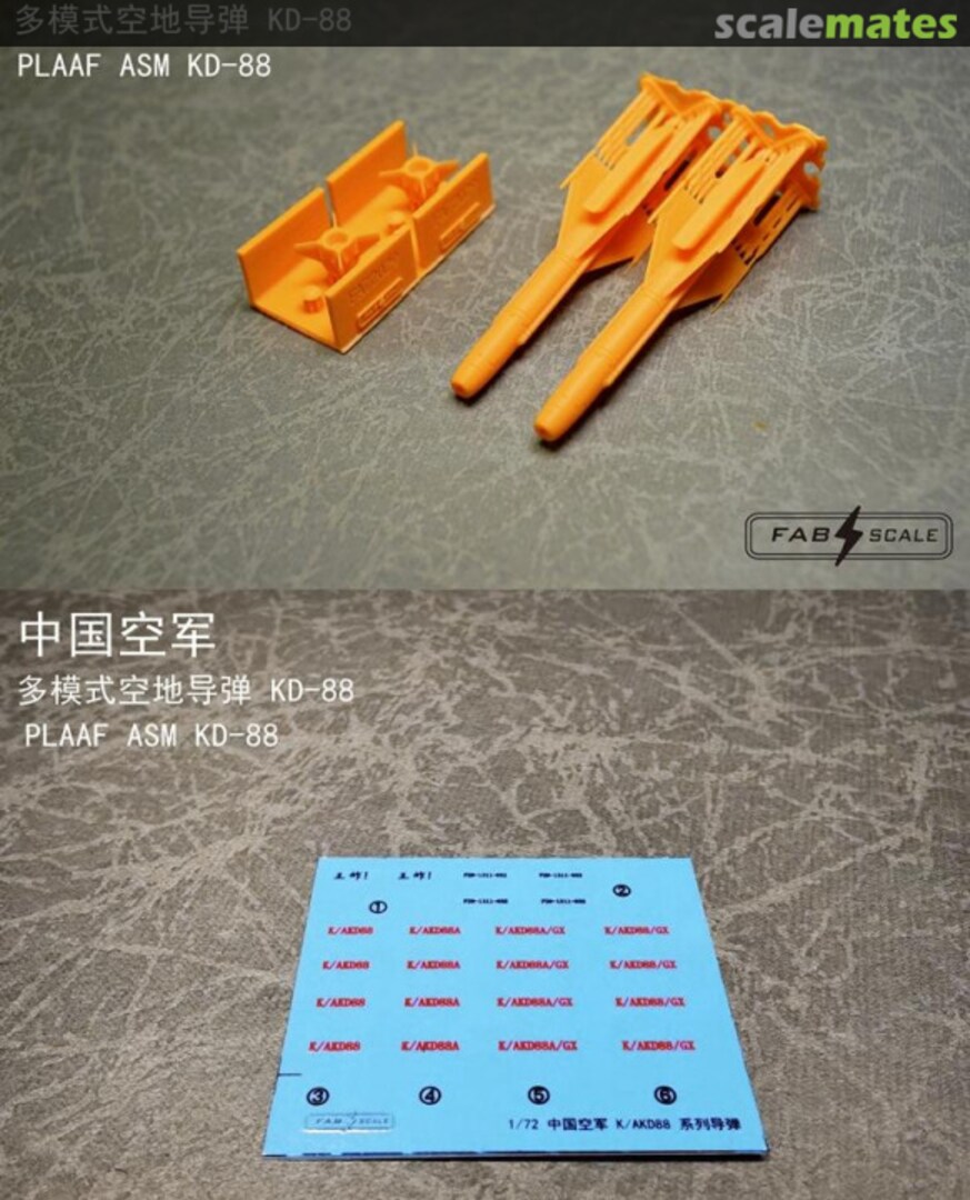 Contents PLAAF K/AKD-88 AGM Fa72029 Fab Scale Contents PLAAF K/AKD-88 AGM Fa72029 Fab Scale