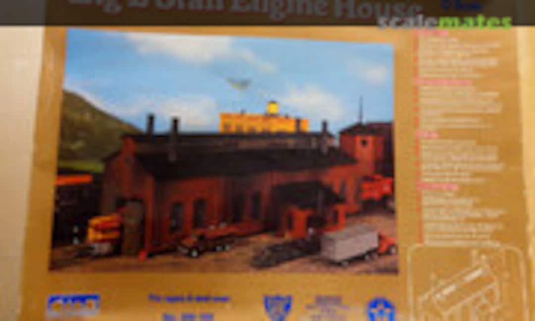 1:48 Big 2 Stall Engine House (International Hobby Corp 300- 100) 300- 100