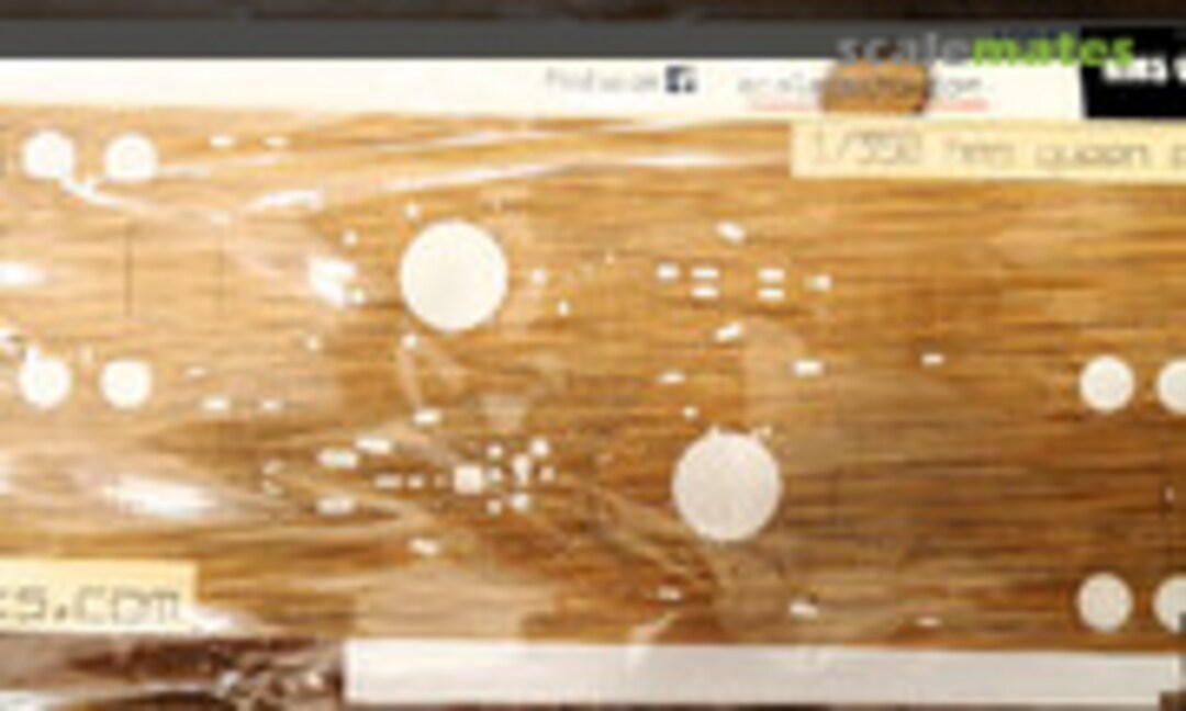 1:350 HMS Queen Elizabeth wooden deck (Scaledecks.com LCD-61) LCD-61