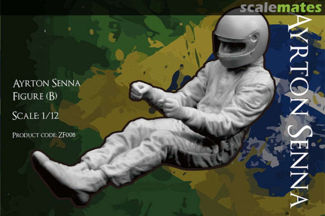 Boxart Ayrton Senna Figure (B) ZF008 ZoomOn Boxart Ayrton Senna Figure (B) ZF008 ZoomOn