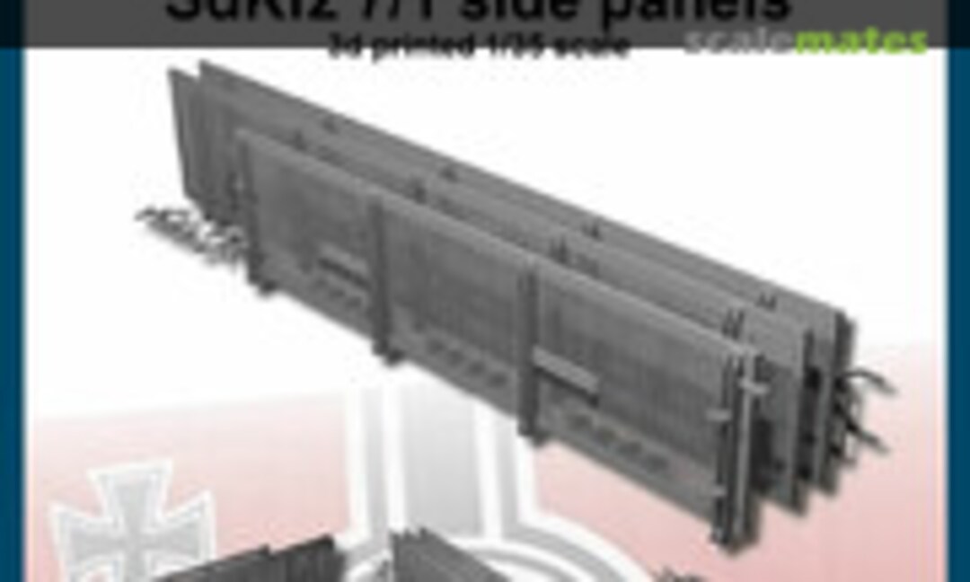 1:35 Sd.Kfz 7/1 side panels (FC Model Trend 37201) 37201