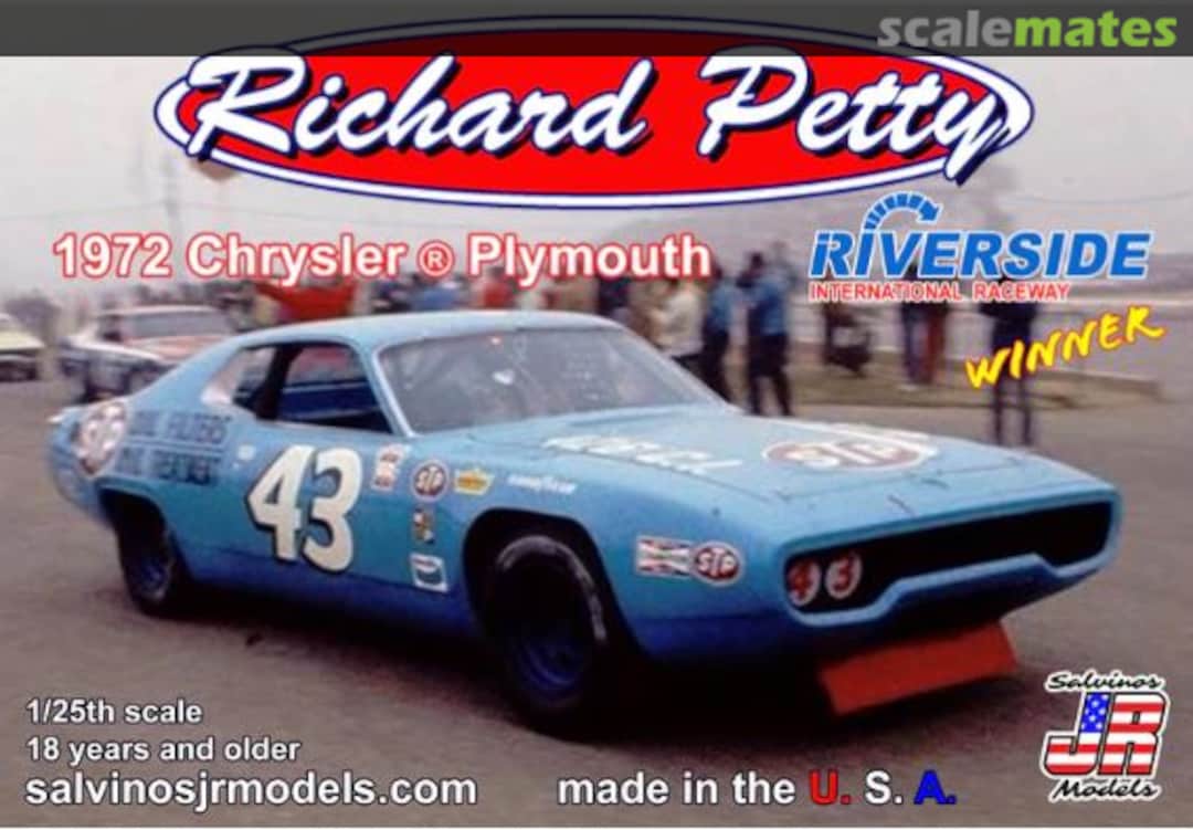 Boxart Richard Petty 1972 Chrysler Plymouth RPCP1972R Salvinos JR Models Boxart Richard Petty 1972 Chrysler Plymouth RPCP1972R Salvinos JR Models