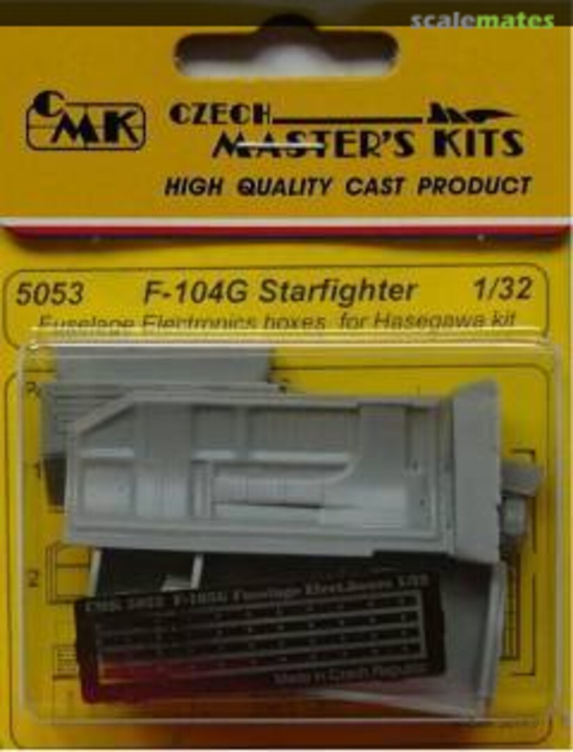 Boxart F-104G Starfighter Fuselage Elec. Boxes 5053 CMK Boxart F-104G Starfighter Fuselage Elec. Boxes 5053 CMK