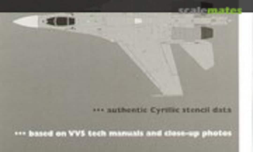 1:72 Su-27 Flanker (Linden Hill Decals LHD72011) LHD72011