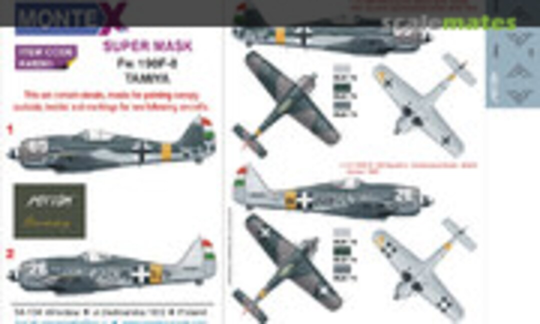 1:48 Fw 190F-8 (Montex K48261) K48261