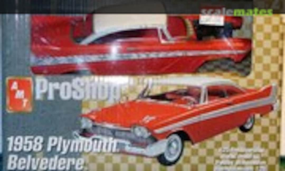 1:25 1958 Plymouth Belvedere (AMT 31974)