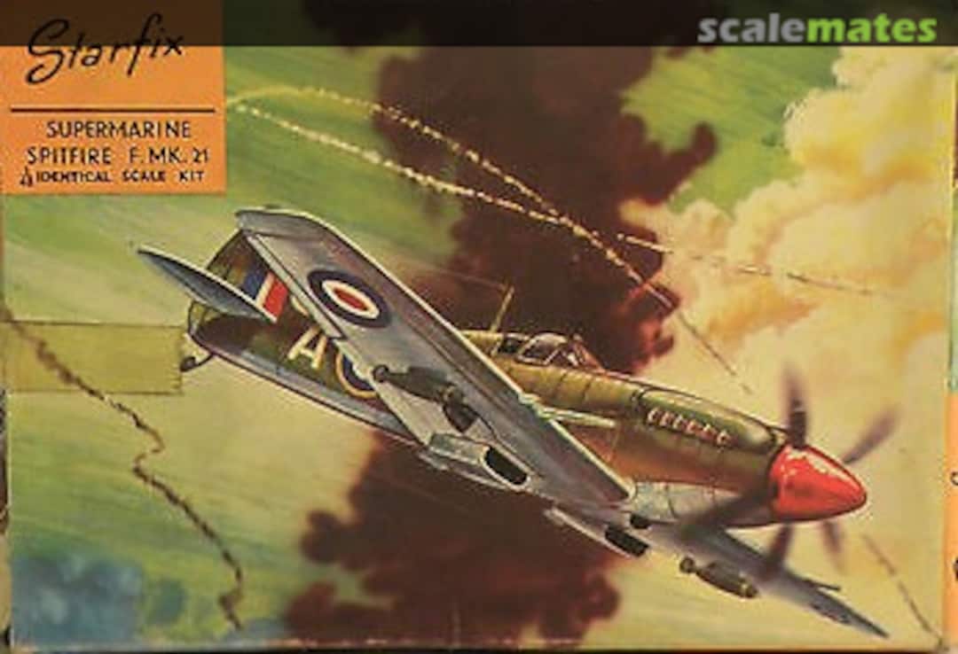 Boxart Supermarine Spitfire F. Mk.21 124 Starfix