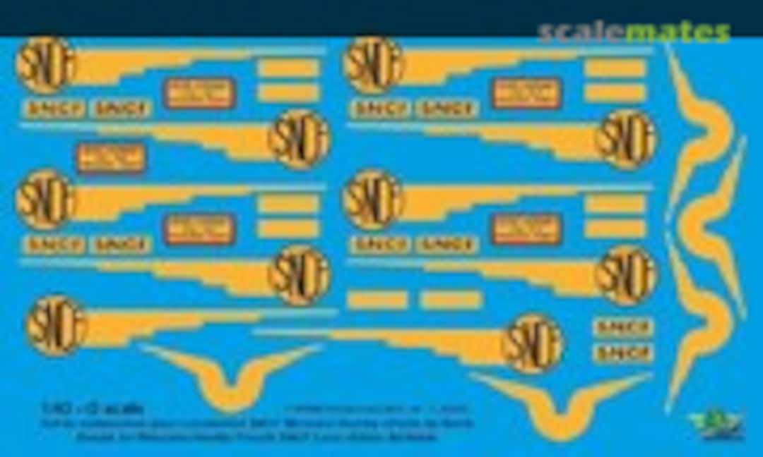 1:43 Set de restauration pour Locomotive SNCF Meccano Hornby "Etoile du Nord" (FFSMC Productions T 43-003) T 43-003