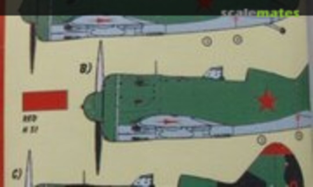 1:72 Polikarpov I-16 Tip 29 (Kora Models c7282) c7282