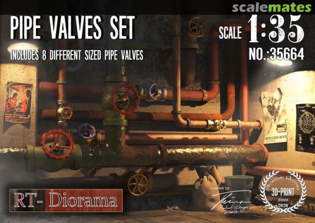 Boxart Pipe Valves Set 35664 RT-Diorama Boxart Pipe Valves Set 35664 RT-Diorama