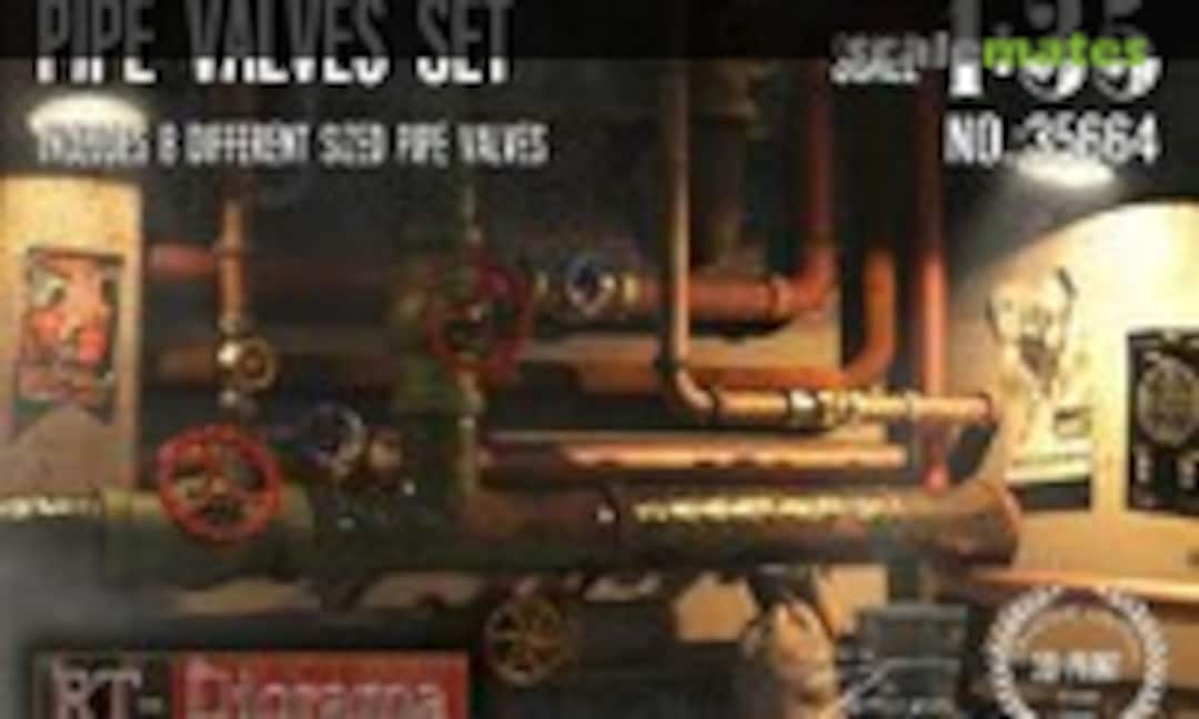 1:35 Pipe Valves Set (RT-Diorama 35664) 35664