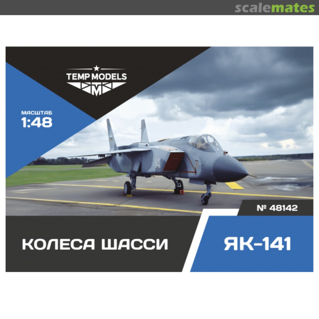 Boxart Chassis Wheels Yak-141 48142 Tempmodels Boxart Chassis Wheels Yak-141 48142 Tempmodels