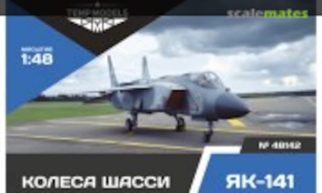 1:48 Chassis Wheels Yak-141 (Tempmodels 48142) 48142