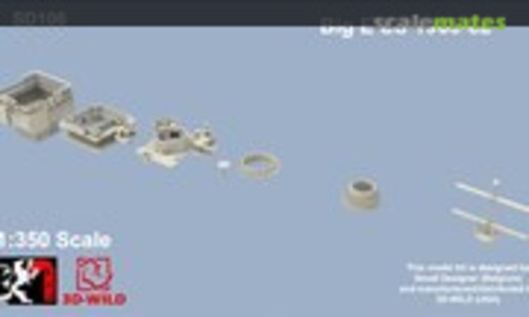 1:350 Big E SS 1965-82 (3D-Wild SD106) SD106