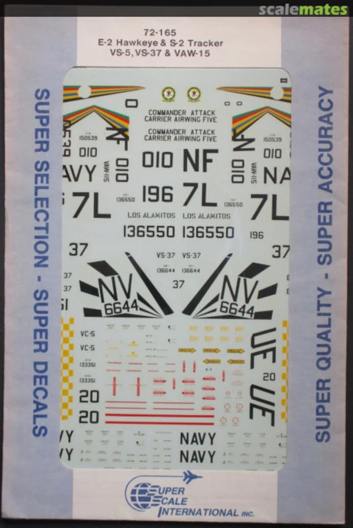 Contents E-2 Hawkeye & S-2 Tracker 72-165 SuperScale International Contents E-2 Hawkeye & S-2 Tracker 72-165 SuperScale International