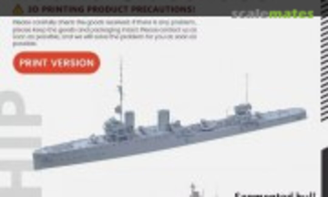 1:350 Leone-Class 1938 (SSMODEL SSC350605-A) SSC350605-A