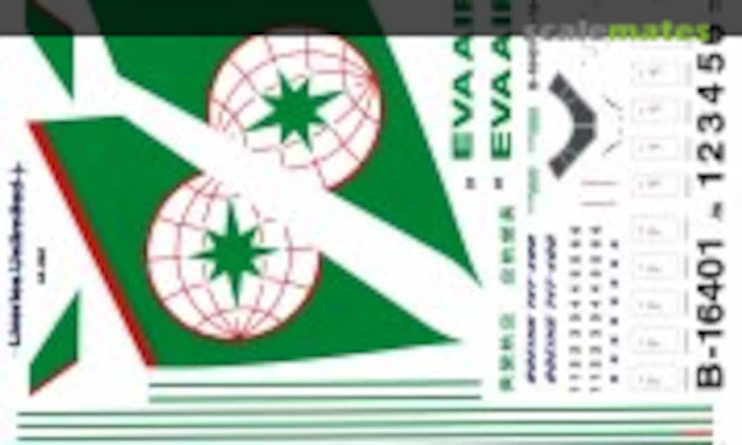 1:144 EVA Air B747-400 (Liveries Unlimited/Airway Graphics A4-060) A4-060