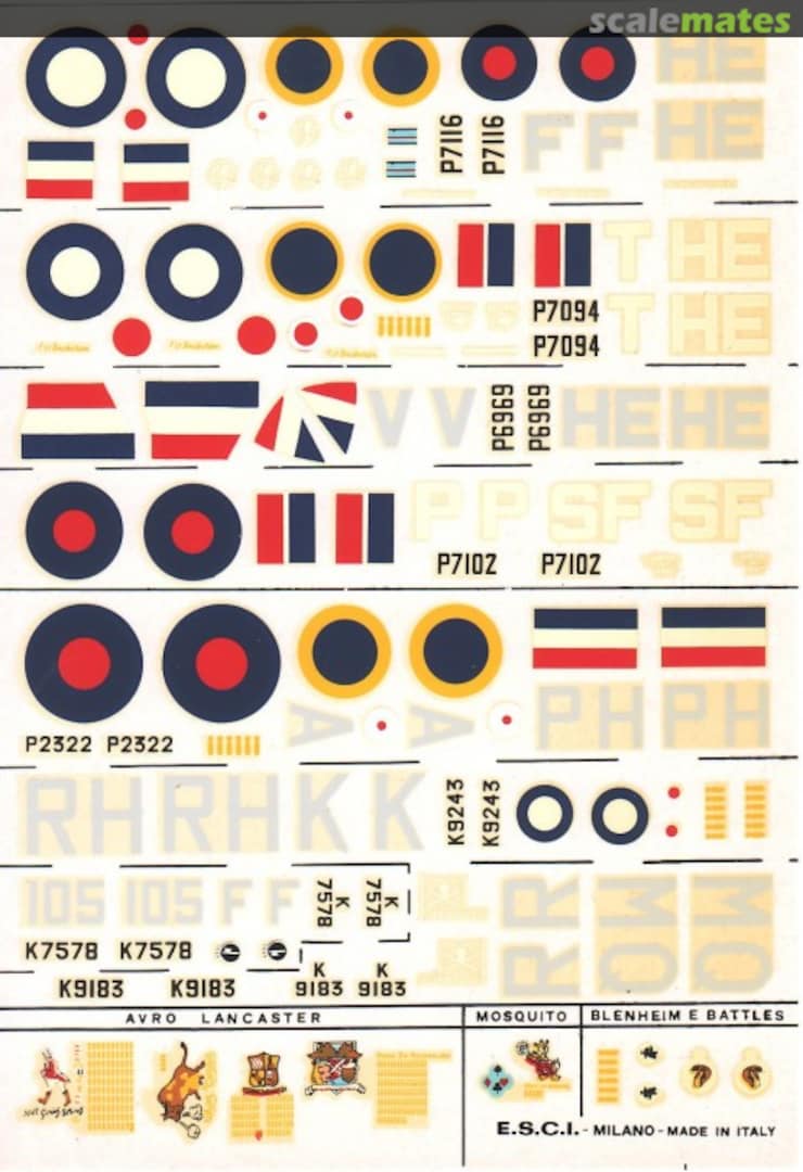 Boxart Westland Whirlwind and Fairey Battle 71 ESCI Boxart Westland Whirlwind and Fairey Battle 71 ESCI