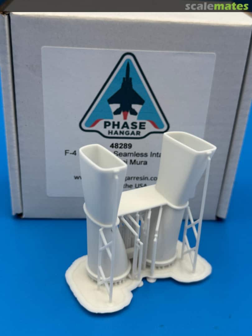 Boxart F-4 Phantom Seamless Intakes 48289 Phase Hangar Resin Boxart F-4 Phantom Seamless Intakes 48289 Phase Hangar Resin