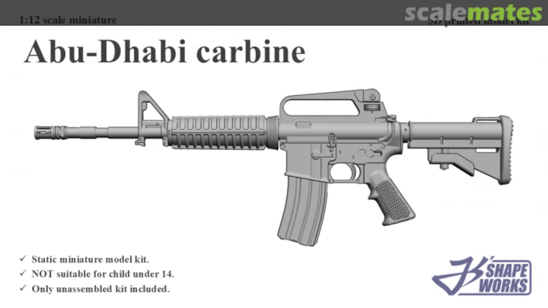 Boxart Abu-Dhabi carbine JS12A056 Js' Shapeworks Boxart Abu-Dhabi carbine JS12A056 Js' Shapeworks