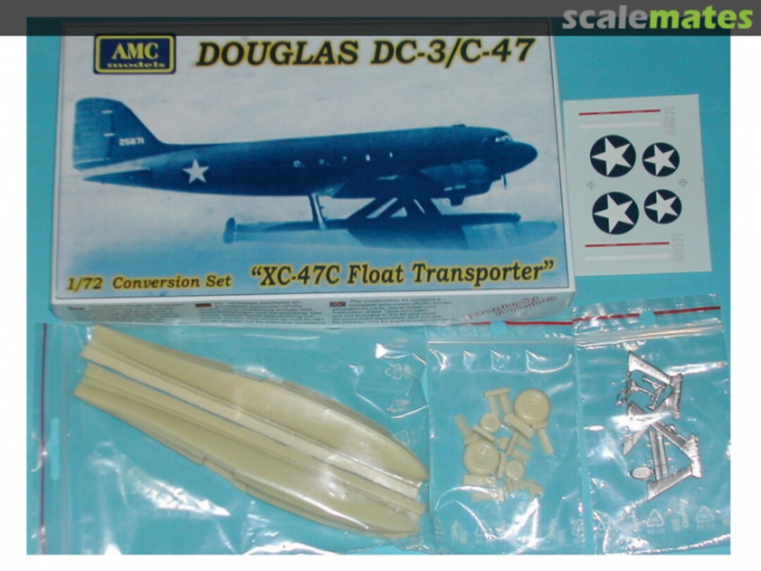 Contents XC-47C Float Transporter 7206 AMC Models (CZ) Contents XC-47C Float Transporter 7206 AMC Models (CZ)