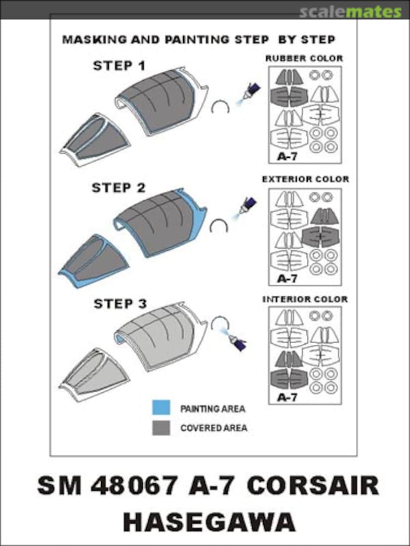 Boxart Vought A-7 Corsair II SM48067 Montex Boxart Vought A-7 Corsair II SM48067 Montex