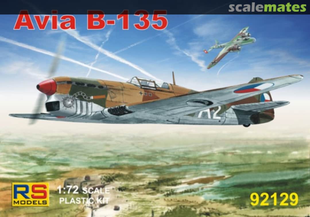 Boxart Avia B-135 92129 RS Models Boxart Avia B-135 92129 RS Models