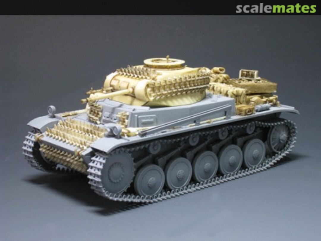 Boxart PzKpfw. ll Ausf. C Stowage and Turret Conversion AD35030 Adler Boxart PzKpfw. ll Ausf. C Stowage and Turret Conversion AD35030 Adler