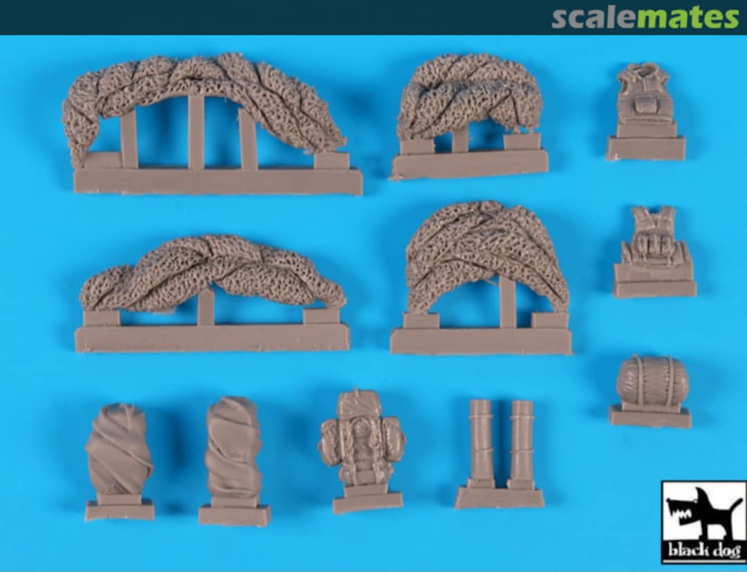 Contents Wiesel 1 Tow accessories set T35135 Black Dog Contents Wiesel 1 Tow accessories set T35135 Black Dog