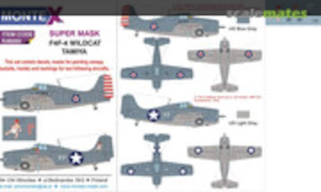 1:48 Grumman F4F-4 Wildcat (Montex K48262) K48262