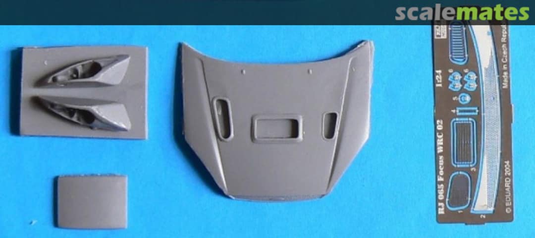 Boxart Ford Focus WRC 02 Transkit SP986 REJI Model Boxart Ford Focus WRC 02 Transkit SP986 REJI Model